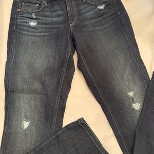 Distressed Denim Jeans